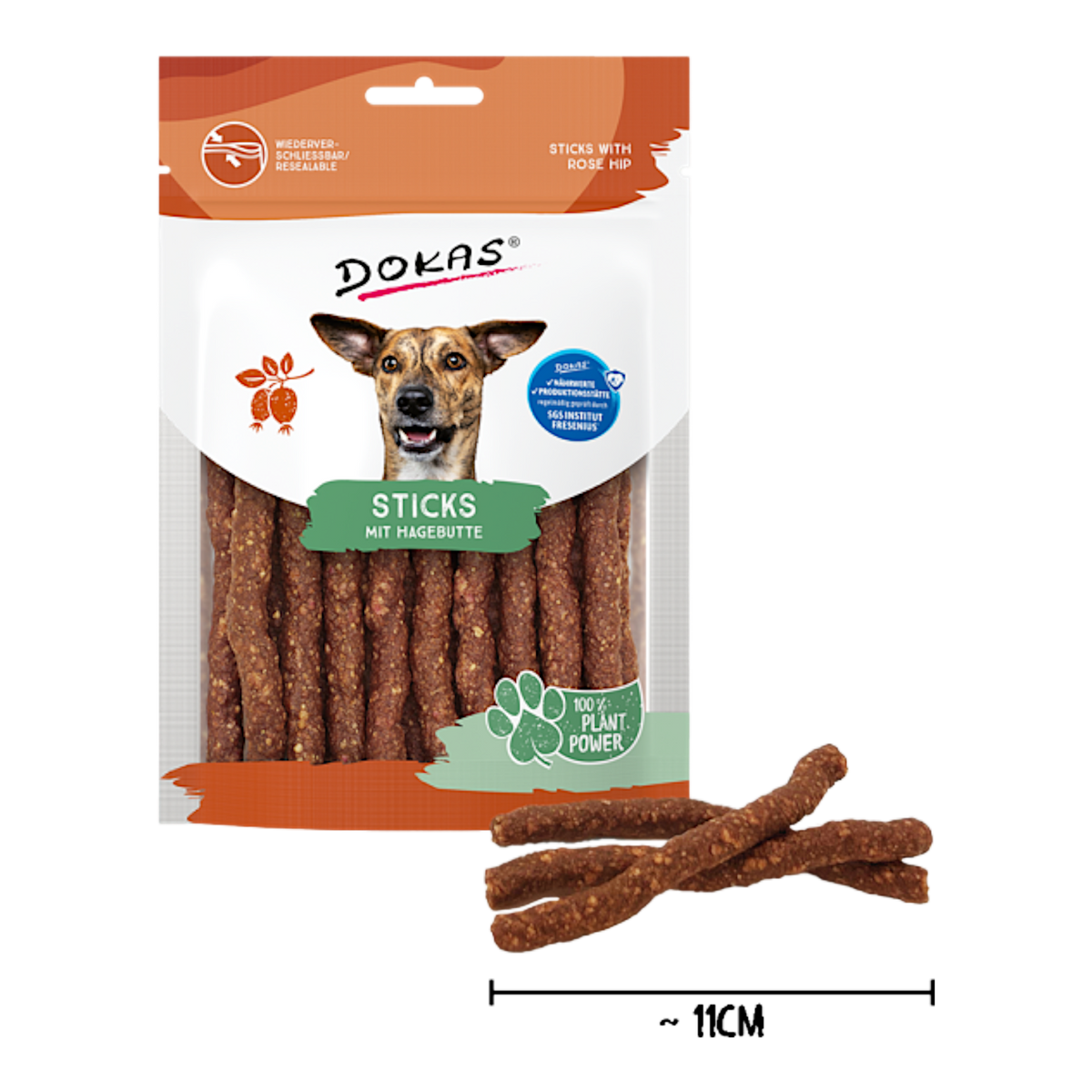 Dokas Dog - Sticks mit Hagebutte