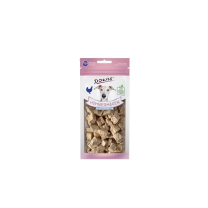 Dokas Gefriergetrocknete Hühnermägen – der pure Snack für echte Fleischliebhaber