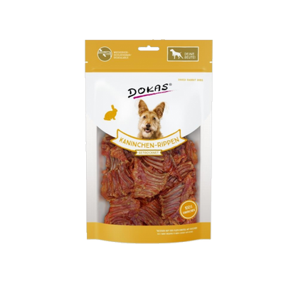 Dokas Kaninchen-Rippen mit Fleisch – der natürliche Kausnack für besondere Genussmomente
