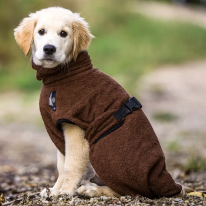 Actionfactory - Hundebademantel Baumwolle (DryUp Cape) für alle Größen & Rassen