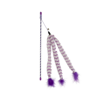 Duvoplus Cat Toy Spielangel Catchy Plüsch – Interaktiver Spielspaß für deine Katze
