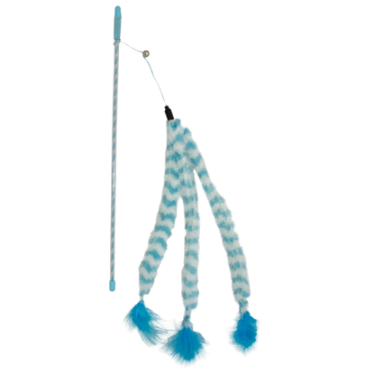 Duvoplus Cat Toy Spielangel Catchy Plüsch – Interaktiver Spielspaß für deine Katze