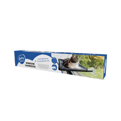 Duvoplus Fensterhängematte – Der Logenplatz für Ihre Katze