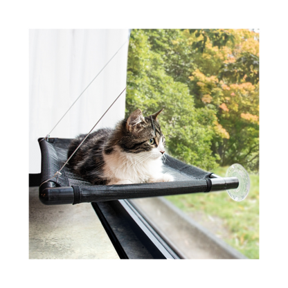 hängematte katze fenster Duvoplus Fensterhängematte – Der Logenplatz für Ihre Katze – Dein Fellnasen Shop