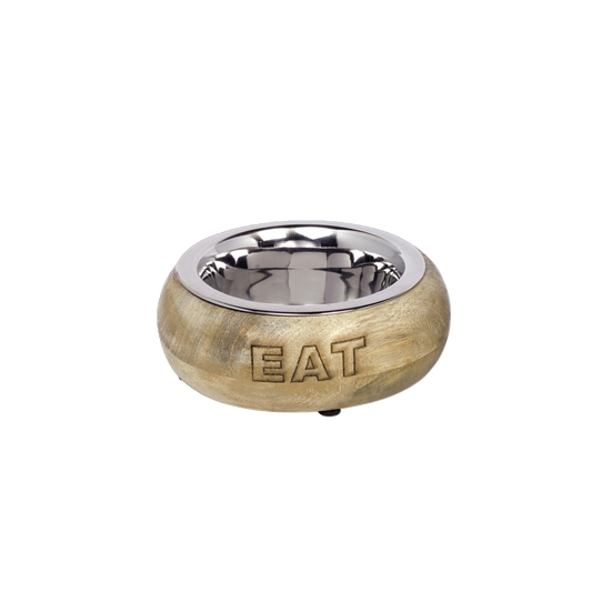 Edelstahlnapf "EAT" – Stilvolles Design trifft auf Funktionalität