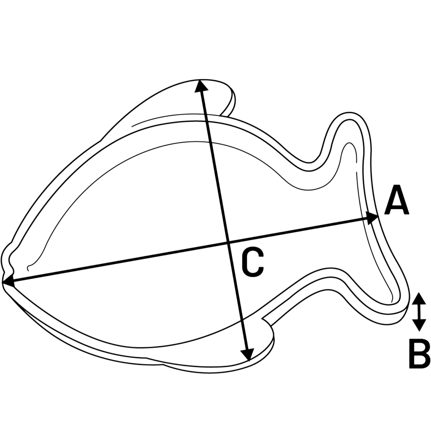 Futter- und Trinknapf Fishie