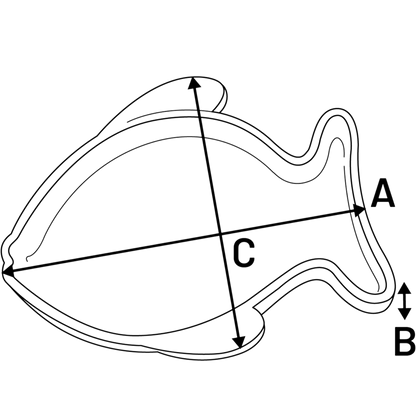 Futter- und Trinknapf Fishie