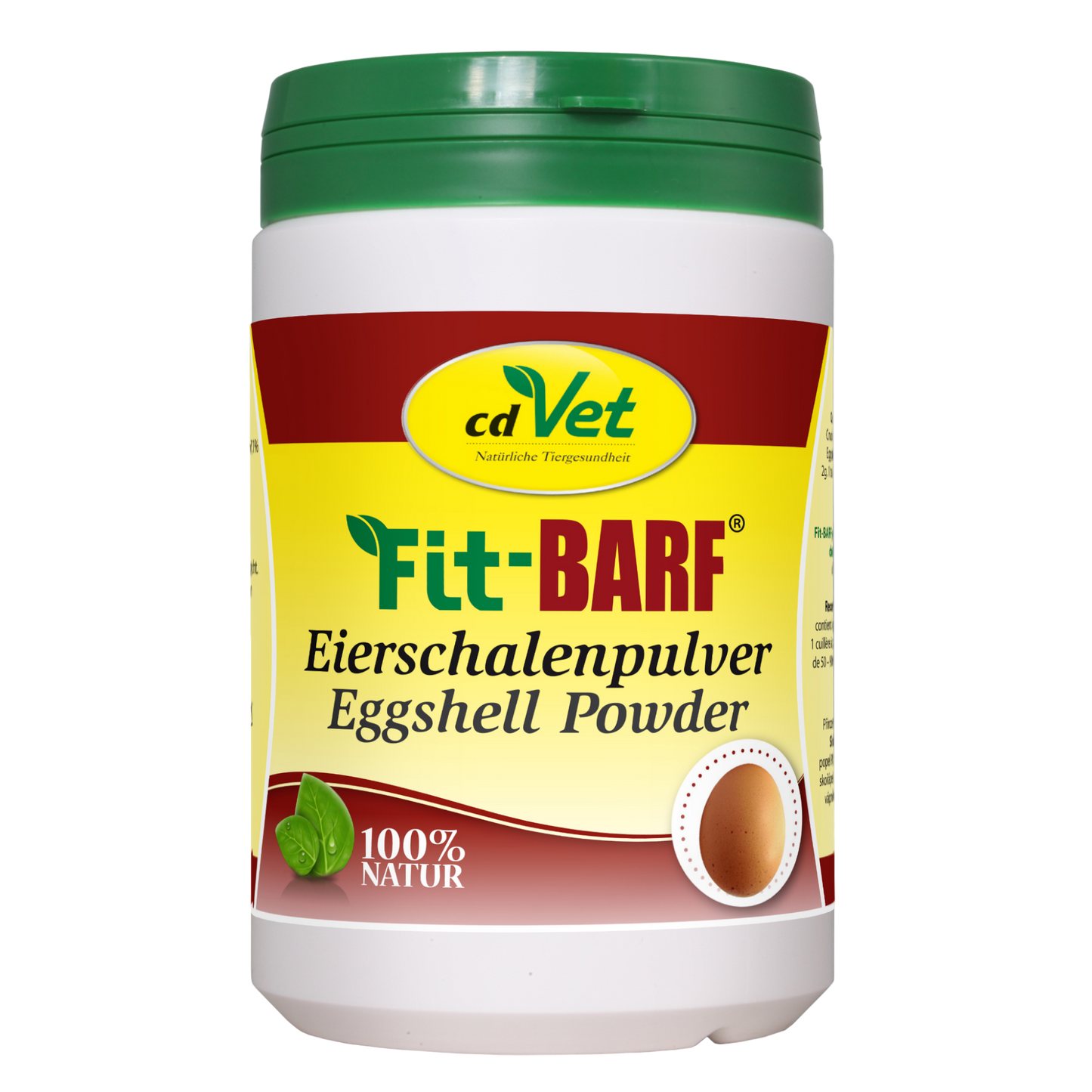 Fit-BARF Eierschalenpulver – Natürliche Kalziumkraft für Hunde & Katzen