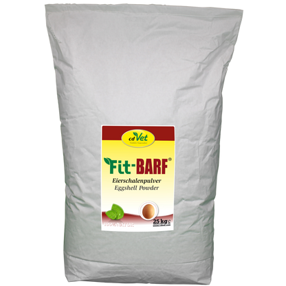 Fit-BARF Eierschalenpulver – Natürliche Kalziumkraft für Hunde & Katzen