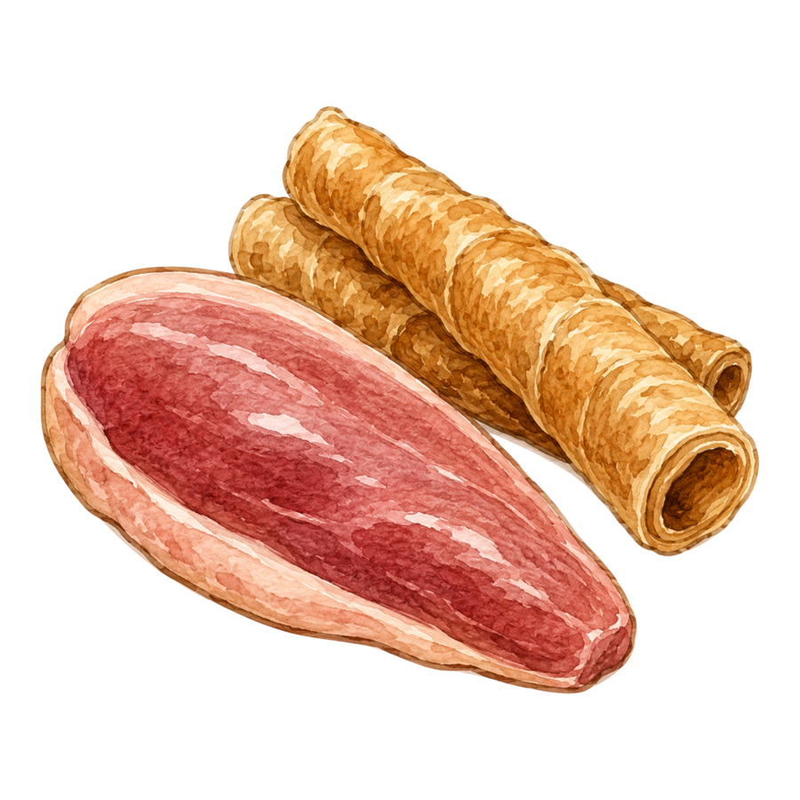 Dokas Dog - Kaurolle Entenbrust Medium