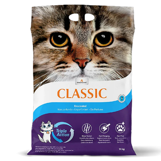Extreme Classic Katzenstreu 14 kg – hochwertige Bentonitstreu mit Babypuderduft