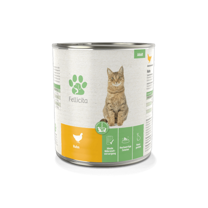 Fellicita Huhn pur – Feinkost für Genießer. Weich, hochwertig, monoprotein.