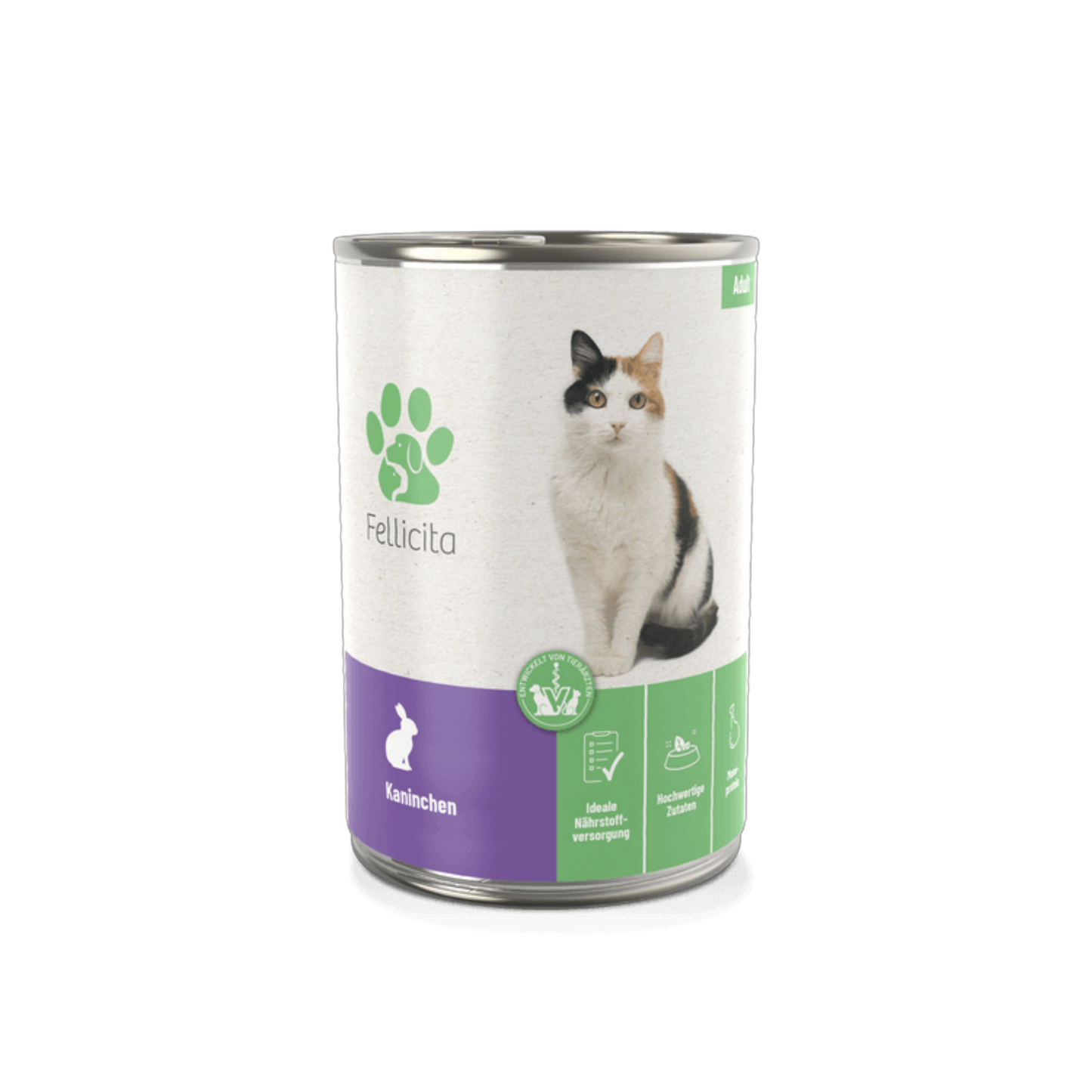 Fellicita Kaninchen pur – Feinkost für sensible Feinschmecker. Weich, hochwertig, monoprotein.
