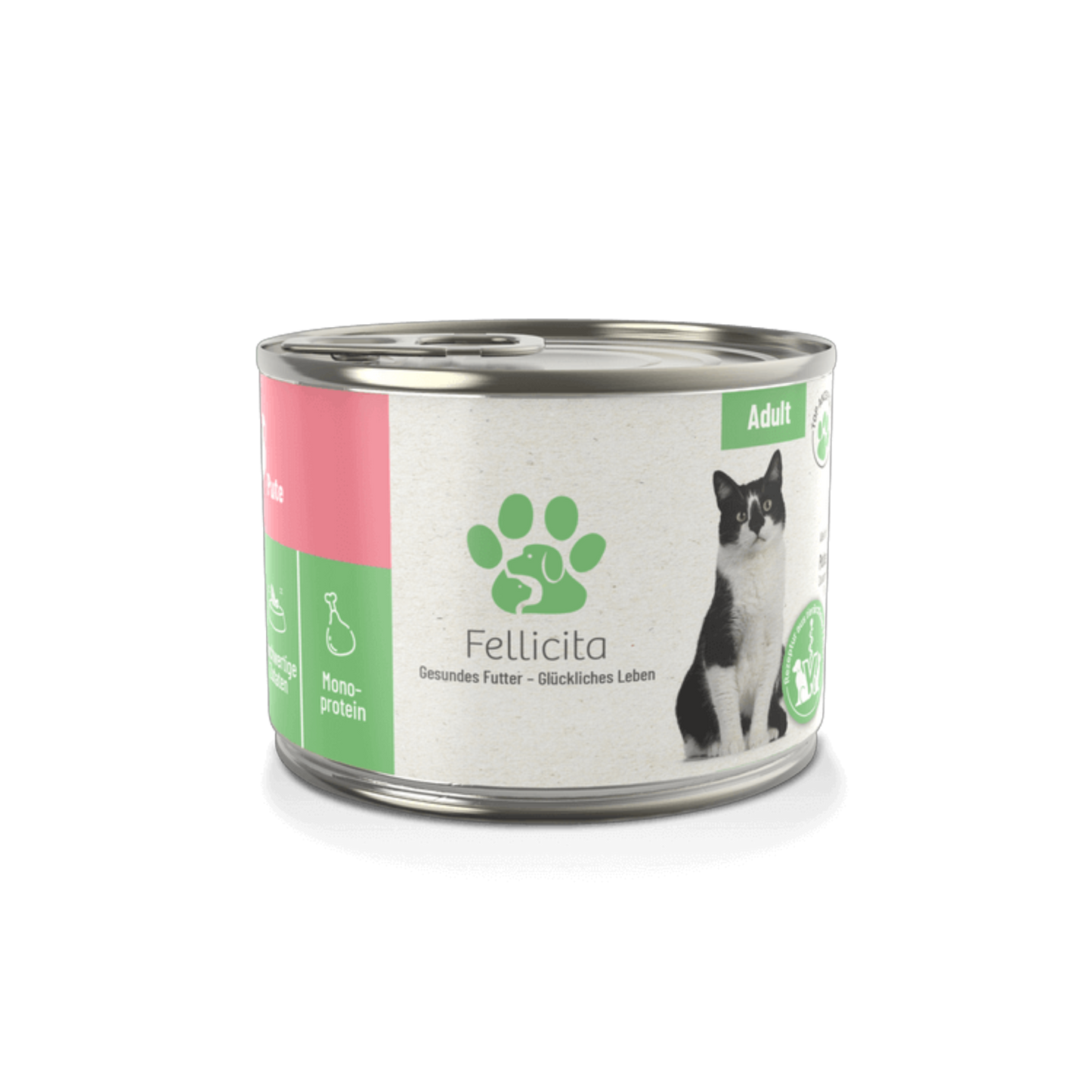 Fellicita Pute pur – Monoprotein-Feinkost für anspruchsvolle Katzen. Weich, natürlich, ausgewogen