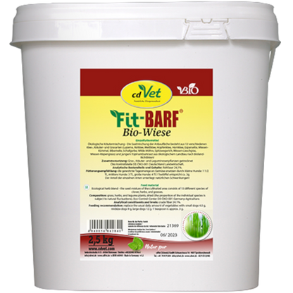 Fit-BARF Bio-Wiese – Basische Kräuterkraft zur natürlichen Regulation