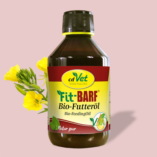 Fit-BARF Bio-Futteröl – Multispektrum-Omega-Boost für Vitalität & Fellgesundheit