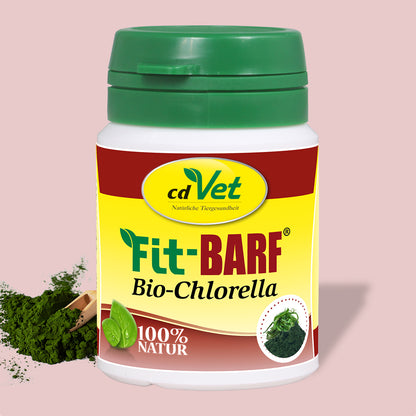 Fit-BARF Bio-Chlorella – Natürlicher Toxinbinder & Chlorophyll-Boost für Hunde und Katzen