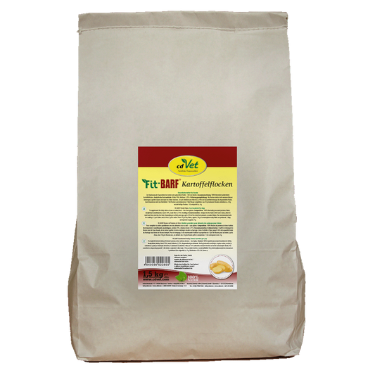 Fit-BARF Kartoffelflocken – Schonend aufgeschlossen & ideal für sensible Hunde