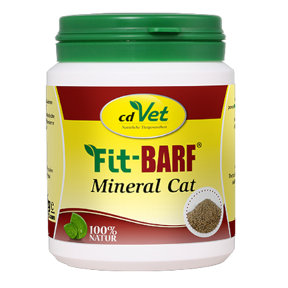 Fit-BARF Mineral Cat – Natürliche Mineralstoff- & Taurinquelle für optimale Katzengesundheit