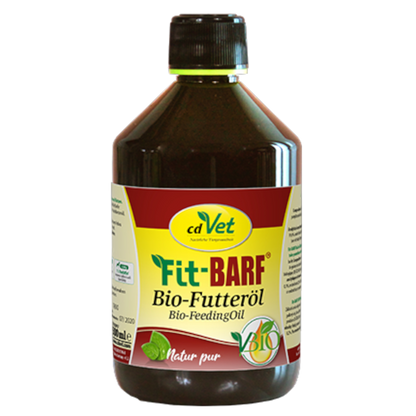 Fit-BARF Bio-Futteröl – Multispektrum-Omega-Boost für Vitalität & Fellgesundheit