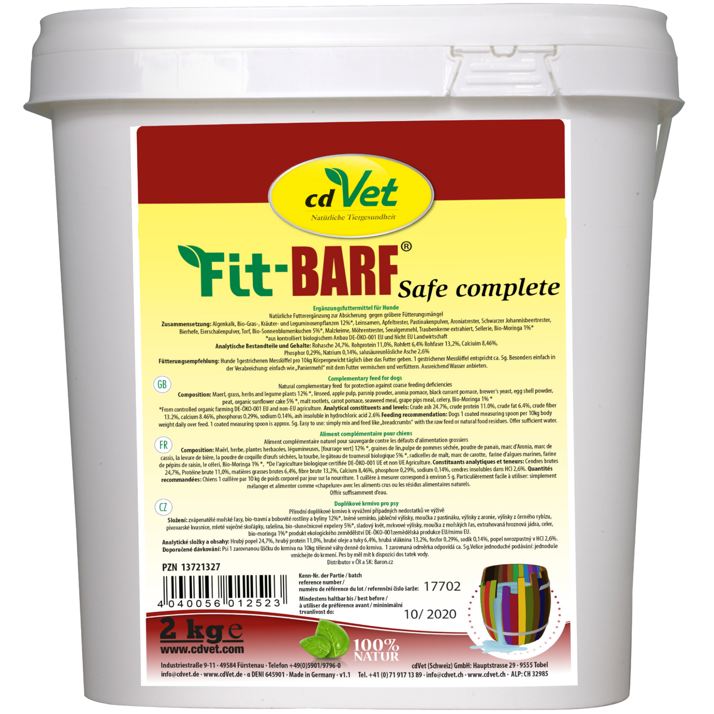 Fit-BARF Safe-Complete – Ganzheitliche Mikronährstoffabsicherung für BARF