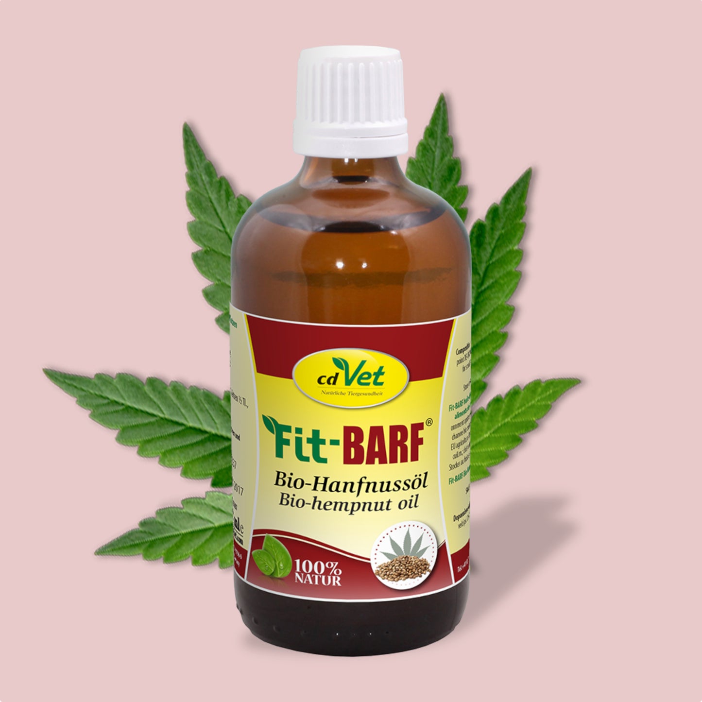 Fit-BARF Bio-Hanfnussöl – Premium-Omega-Power für Haut, Fell & Immunsystem