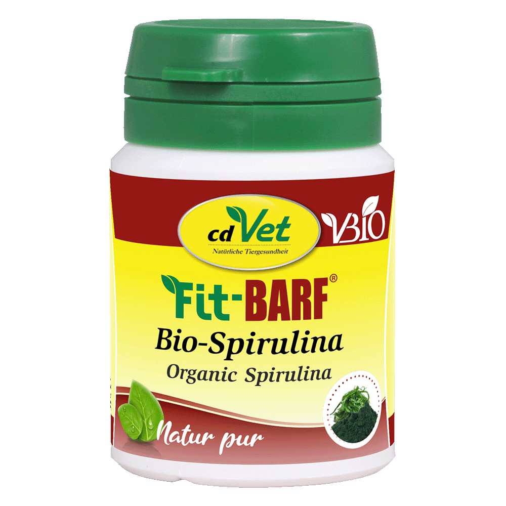 Fit-BARF Bio-Spirulina – Hochkonzentrierter Mikro-Nährstoffträger für Vitalität & Stoffwechselbalance