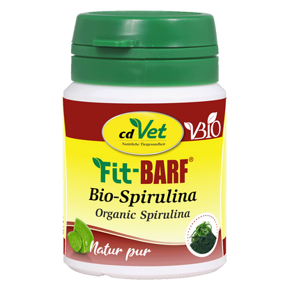 Fit-BARF Bio-Spirulina – Hochkonzentrierter Mikro-Nährstoffträger für Vitalität & Stoffwechselbalance