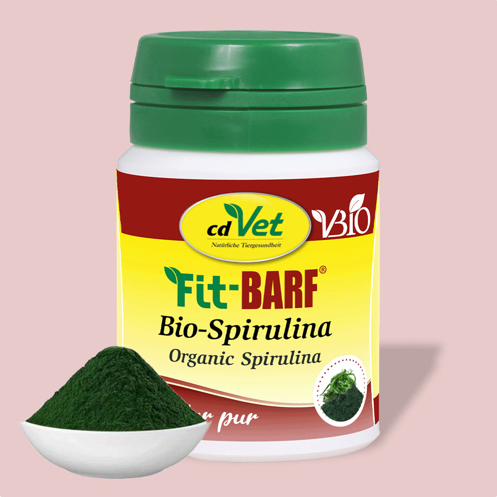 Fit-BARF Bio-Spirulina – Hochkonzentrierter Mikro-Nährstoffträger für Vitalität & Stoffwechselbalance