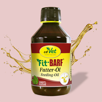 Fit-BARF Futteröl – Hochwertige Ölkomposition für starke Vitalität & glänzendes Fell