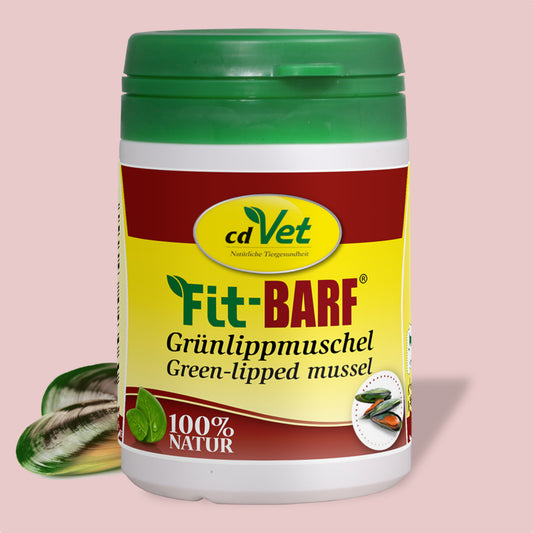 Fit-BARF Grünlippmuschel – Natürliche Taurin- & Gelenkunterstützung für Hunde & Katzen
