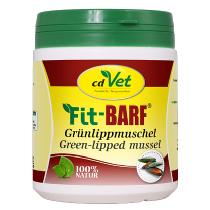 Fit-BARF Grünlippmuschel – Natürliche Taurin- & Gelenkunterstützung für Hunde & Katzen