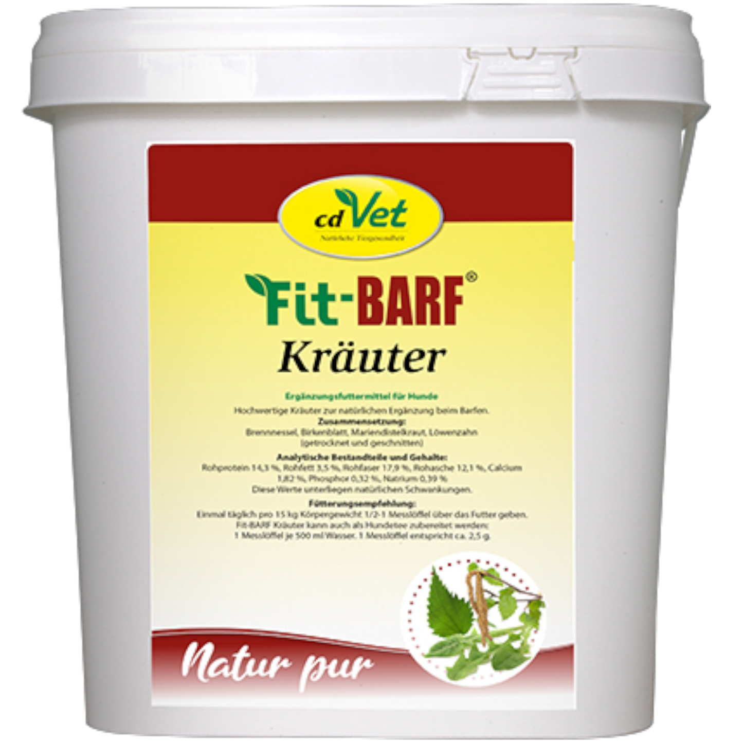 Fit-BARF Kräuter – Natürliche Pflanzenkraft für Stoffwechsel & Vitalität