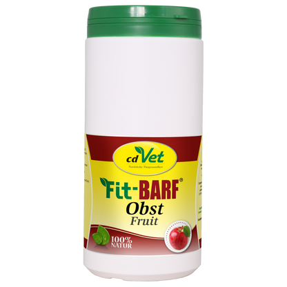 Fit-BARF Obst – Natürliche Vitaminpower & fruchtige BARF-Ergänzung für Hunde & Katzen