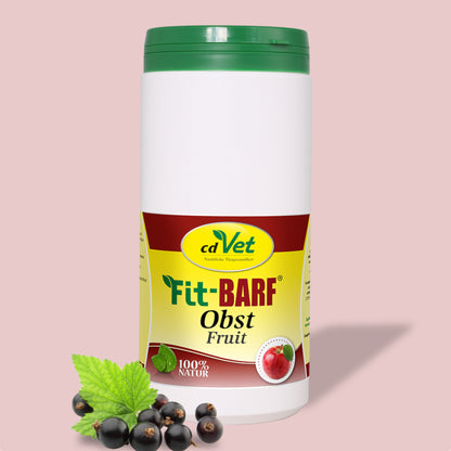Fit-BARF Obst – Natürliche Vitaminpower & fruchtige BARF-Ergänzung für Hunde & Katzen