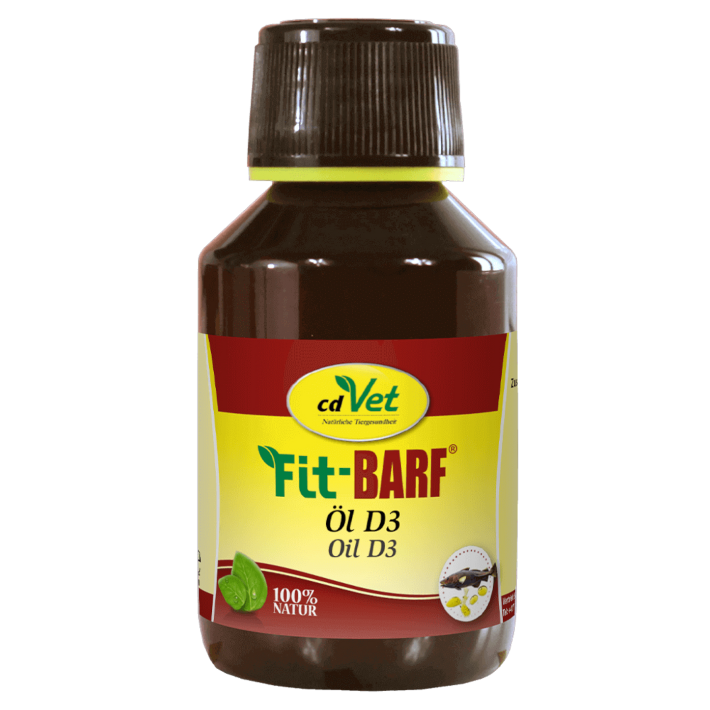 Fit-BARF Öl D3 – Vitalstoff-Power für Knochen, Abwehr & Energie
