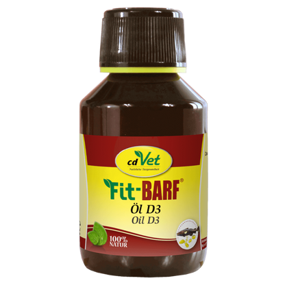 Fit-BARF Öl D3 – Vitalstoff-Power für Knochen, Abwehr & Energie