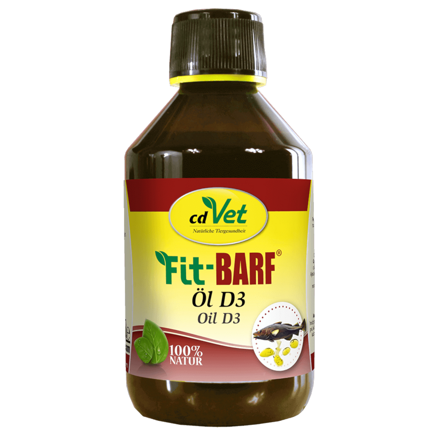 Fit-BARF Öl D3 – Vitalstoff-Power für Knochen, Abwehr & Energie