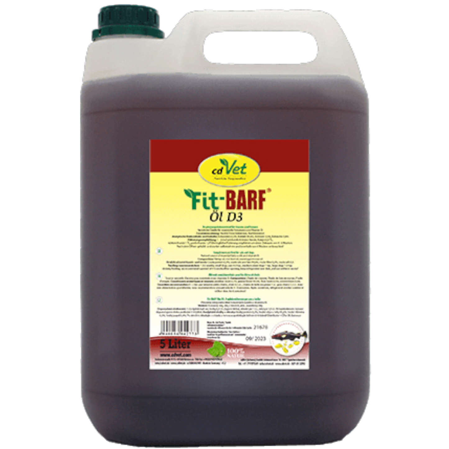 Fit-BARF Öl D3 – Vitalstoff-Power für Knochen, Abwehr & Energie