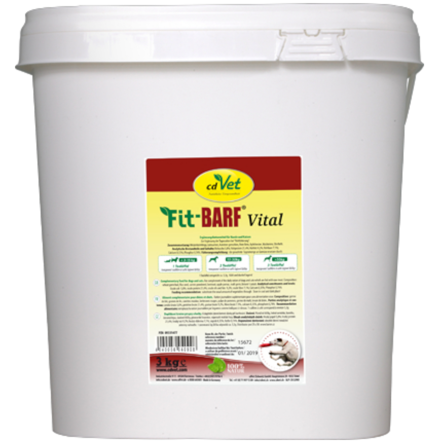 Fit-BARF Vital – Bioenergetischer Boost für Hunde & Katzen