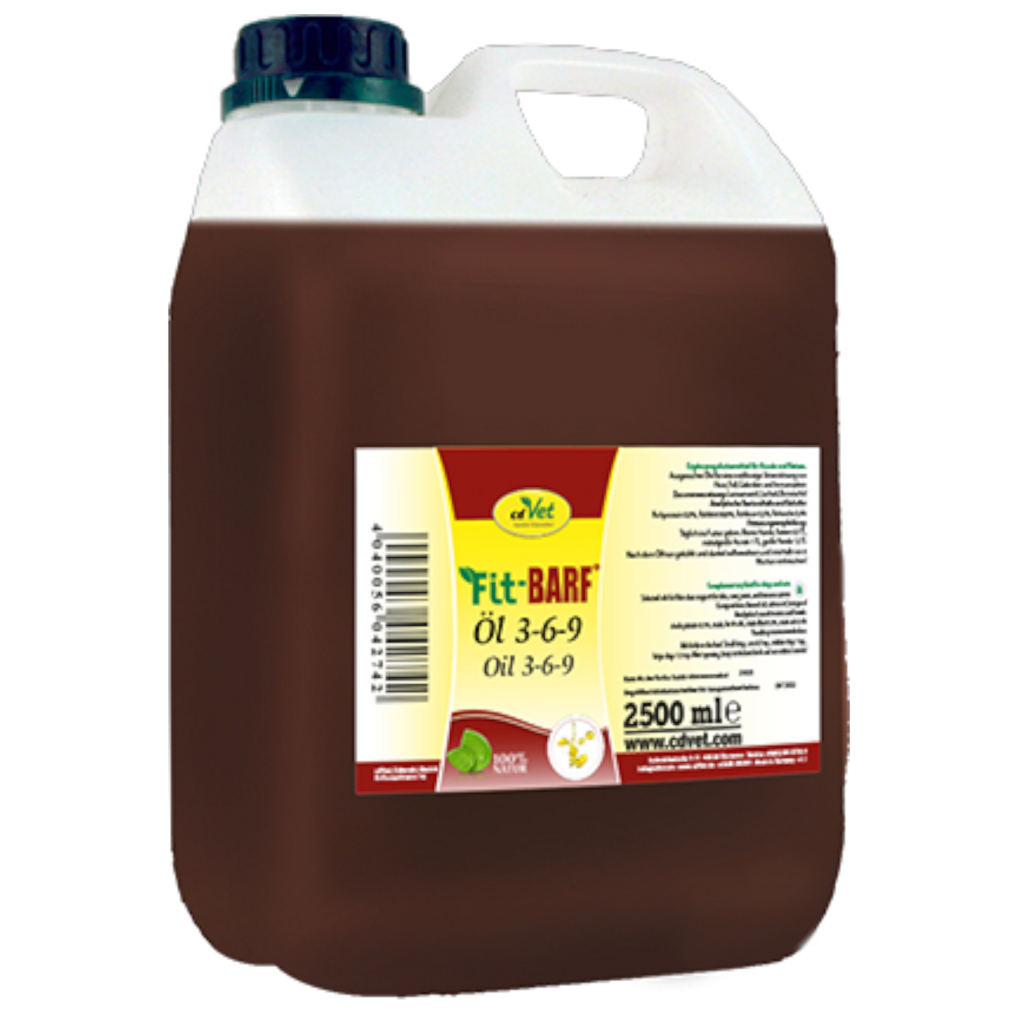 Fit-BARF Öl 3-6-9 – Premium-Omega-Komplex für Haut, Fell & Abwehrkraft