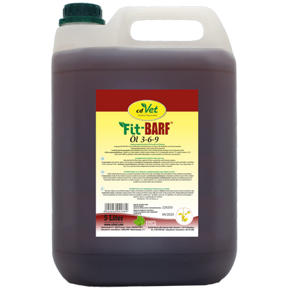 Fit-BARF Öl 3-6-9 – Premium-Omega-Komplex für Haut, Fell & Abwehrkraft