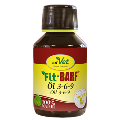 Fit-BARF Öl 3-6-9 – Premium-Omega-Komplex für Haut, Fell & Abwehrkraft