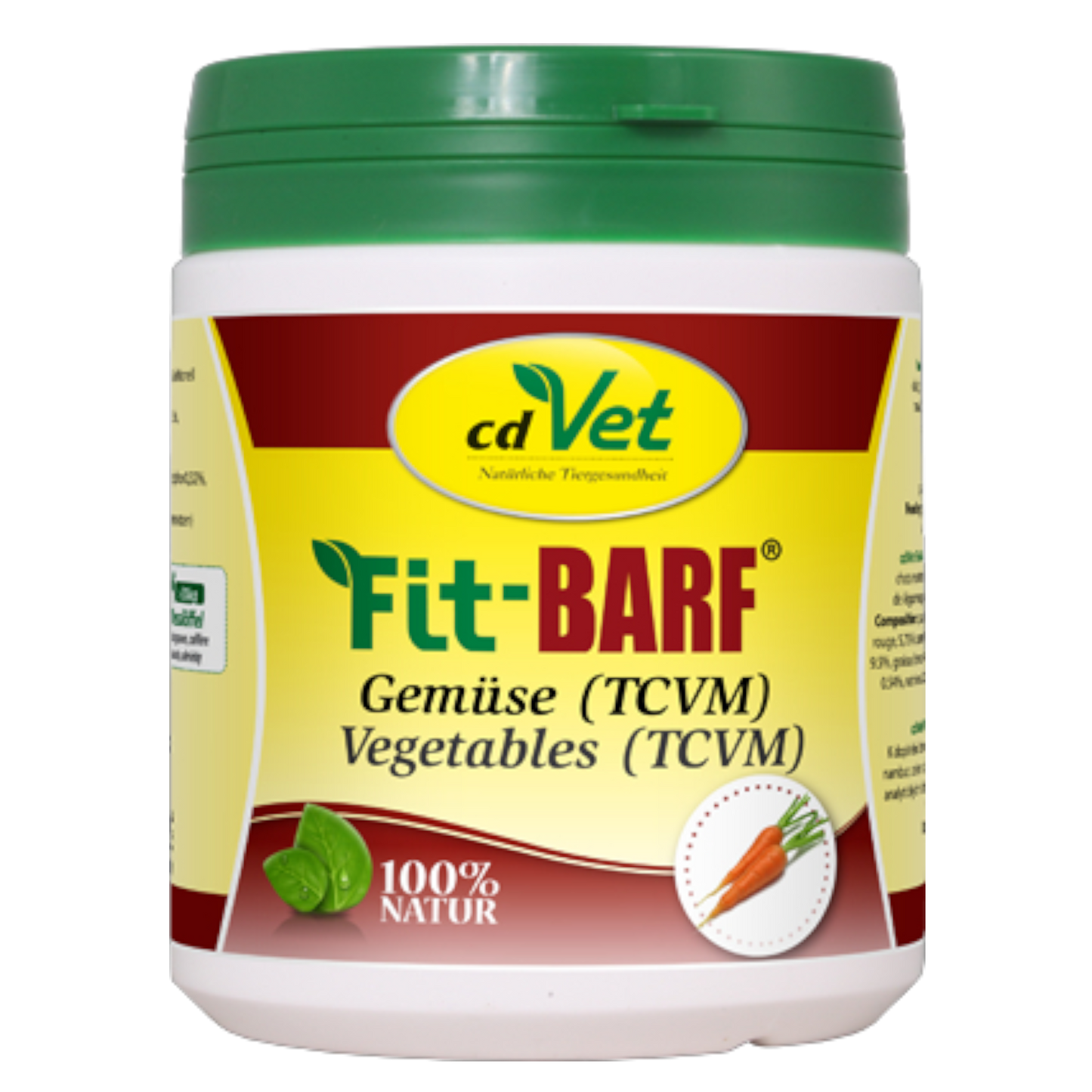 Fit-BARF Gemüse (TCVM) – Energetisch ausgewogene Gemüsekomposition nach den 5 Elementen