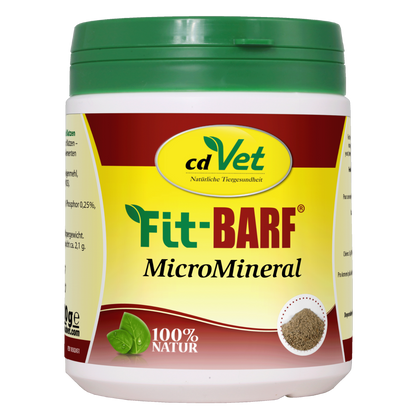 Fit-BARF MicroMineral – Natürliche Mikronährstoff-Power für Hunde & Katzen
