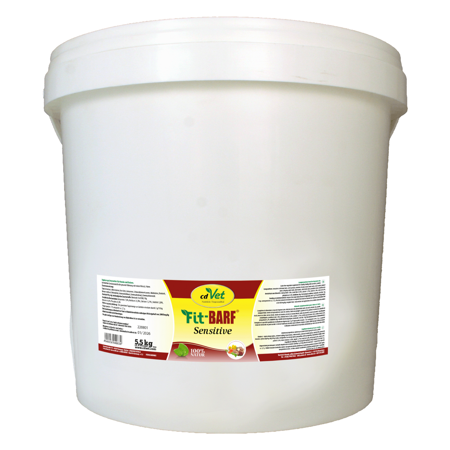 Fit-BARF Sensitive – Sanfte Pflanzenkraft für sensible Tiere