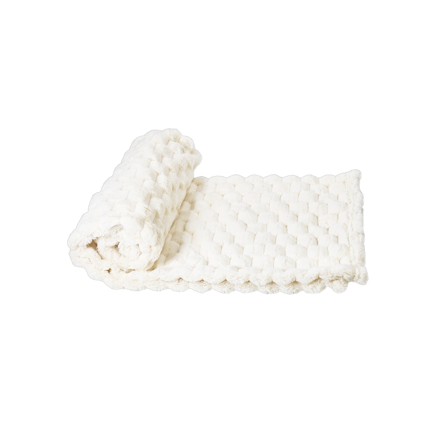 Fleece Plaid Diamond – Luxuriöse Hundedecke mit elegantem Design