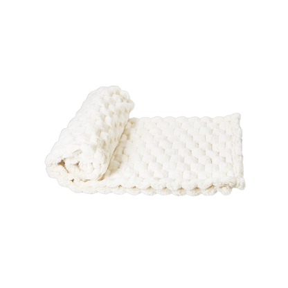 Fleece Plaid Diamond – Luxuriöse Hundedecke mit elegantem Design