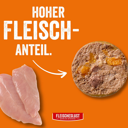 Fleischeslust Dog - Magere Pute mit Süßkartoffel