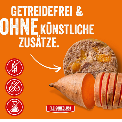 Fleischeslust Dog - Magere Pute mit Süßkartoffel